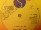 Undertones Teenage Kicks Rare UK  A Label DJ Promo 7