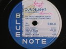 Tadd Dameron-Fats Navarro-C Rouse/Our Delight-The Squirrel/Blue Note 540/V+ & E-