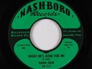 Black Gospel 45 - Radio Four - What He's Done For Me - Nashboro - VG+ mp3