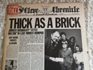 Jethro Tull - Thick as a Brick - Vinyl LP UK 1st Press Newspaper Sleeve
