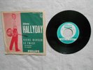 Disque SP 45 Tours de Johnny Hallyday 