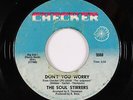 Northern Soul Funk Gospel 45 - Soul Stirrers - Don't You Worry - Checker - mp3