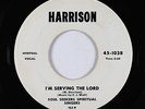 Doo-Wop 45 - Soul Seekers Spiritual Singers - Serving The Lord - Harrison - VG+