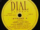 DIZZY GILLESPIE LUCKY THOMPSON MILT JACKSON TEMPO JAZZ MEN Dynamo 78 DIAL 1001