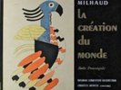 Milhaud La création du monde Munch RCA LDS 2625 Living Stereo audiophile LP