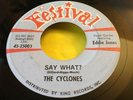 Rare Doo Wop Rocker 45 : The Cyclones   Give Me Love   Say What ?   Festival