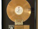 A-HA - RIAA Gold Record LP Award HUNTING HIGH AND LOW NM Presented to WB Exec
