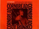 Lee Morgan Cornbread Blue Note 84222 UA solid blue & white Van Gelder