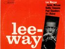 Lee Morgan Lee-Way Blue Note 84034 Liberty UA solid blue w/ blue