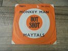 Maytals - Monkey Man 1969 UK 45 TROJAN w/HOT SHOT SLEEVE SKA/ROCKSTEADY