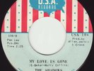 *THE SHADOWS* MY LOVE IS GONE (USA) NORTHERN SOUL MID-TEMPO SOUL ISSUE
