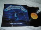 METALLICA Ride the Lightning '84 ORIGINAL VERTIGO ORANGE   UK IMPORT   press