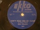 COUNTRY BOPPER JESS WILLARD Every Dog Has His Day EKKO 1018