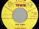 HEAR IT 60's Minneapolis Garage 45 rpm record The Satisfactions 
