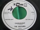 EX Garage Rock 45 : The Gestures   Candlelight   Don't Mess Around   Soma 1426