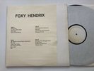 Jimi Hendrix 2 LP Foxy Hendrix RARE Last Concert