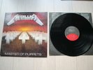 Metallica Master Of Puppets 1986 - 60439 Elektra LP - EX