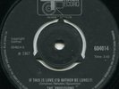 THE PRECISIONS*IF THIS IS LOVE (I'D RATHER BE LONELY)*UK TRACK*