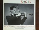 LEONID KOGAN Brahms Violin Concerto in D Major LP Angel 35690 NM Mono Red