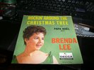 record 45 Brenda Lee w/ Pic Sleeve Rockin Around the Christmas tree / Noel VG++