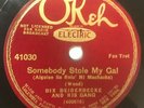 Bix Beiderbecke & His Gang - Rare Jazz 78rpm - OKeh 41030 - in nice condition