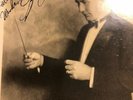 HOT DANCE ISHAM JONES autographed photo June 21, 1930 Lovey shape-Bold signature