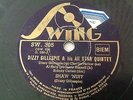 78 RPM CHARLIE PARKER & DIZZY GILLESPIE Shaw nuff - SWING  SW 305