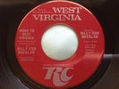 Rare Country Bopper 45 : Billy Edd Wheeler   Wild Wonderful West Virginia   5762