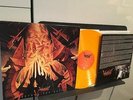 WRETCHED BEYOND THE GATE NM RARE ORANGE WAX VICTORY LP INSERT DEATH BLACK METAL
