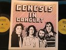 GENESIS IN CONCERT VG++/VG++ ORIG 1980 COLD RECORDS 2LP LIVE UK 1975 + 1980