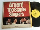 The Staple Singers LP Amen  AUTOGRAPHED