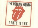 Rolling Stones Dirty Work - White Label Japanese vinyl LP album record promo