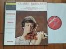 KHATCHATURIAN-PROKOFIEV / Claire BERNARD violin LP PHILIPS 641.744 NMINT