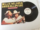 Willie Nelson & David Allan Coe-Outlaws- LP '85-Topline Records-Like New