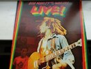 Record BOB MARLEY AND THE WAILERS LIVE at lyceum ILPS 9376 LP vinyl 33 rpm 1975