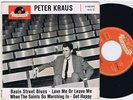 PETER KRAUS Basin Street Blues German EP 45PS 1960.