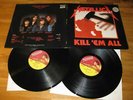 METALLICA Kill Em All RARE 2-LP Gatefold 1987 MFN 7 DM |Testament|