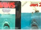 Jaws + Jaws 2 Original Soundtrack + Rare Iron On Patch LP Vinyl Record Album Lot