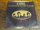 BEATLES You're Gonna Lose That Girl  45 CAPITOL love songs VG++ clear vinyl