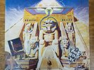 IRON MAIDEN Powerslave RARE URUGUAY LP HARD ATTACK HEAVY ROCK Spanish TITLES