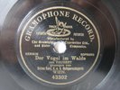 78rpm SELMA KURZ sings DER VOGEL IM WALDE - 7