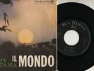 JIMMY FONTANA disco 45 giri IL MONDO + ALLORA SI 1965  ITALY Ennio MorricoNE