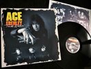 ACE FREHLEY (Kiss) - Trouble Walkin' - 1989 Megaforce LP & Inner - Near Mint