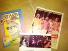 3 Riviste Libro RENATO ZERO foto intervista No 45 33 Giri Lp poster disco