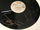 David Bowie and Mick Jagger Signed LP vinyl Record