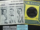 EP- Hank Snow/ Locklin/ Wagoner - 3 Country Gentlemen - USA RCA 33 w/ Pic