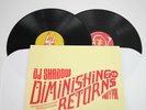 DJ SHADOW Diminishing Returns Doppel-LP 2x Vinyl Album PARTY Krush BBC John Peel