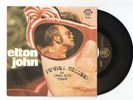 ELTON JOHN Pinball Wizzard 7/45 PORTUGAL '75 unique psychic art  DJM The Who