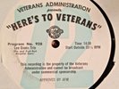 RADIO SHOW: HERE'S TO VETERANS #927 AL MARTINO SINGS & #928 LEE EVANS TRIO