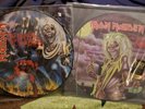 Iron maiden picture disc vinyl metal lot